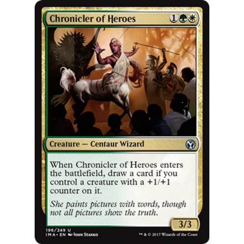 Chronicler of Heroes | Iconic Masters