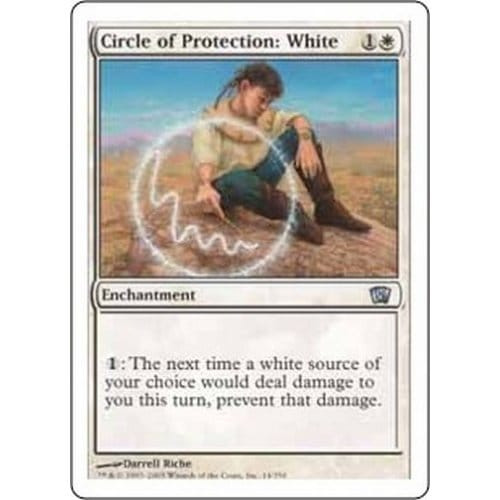 Circle of Protection: White (foil) | 8th Edition