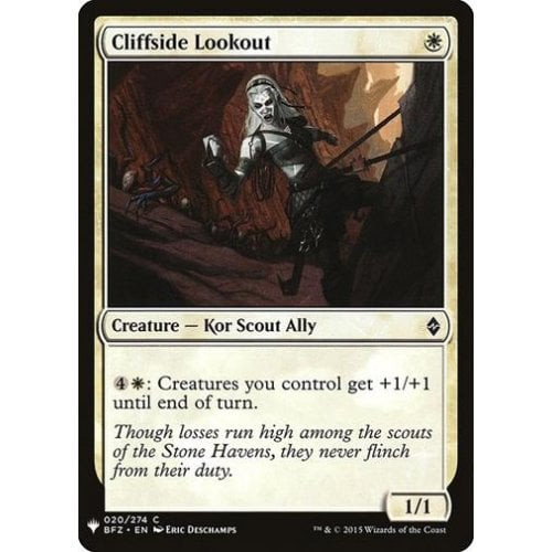 Cliffside Lookout