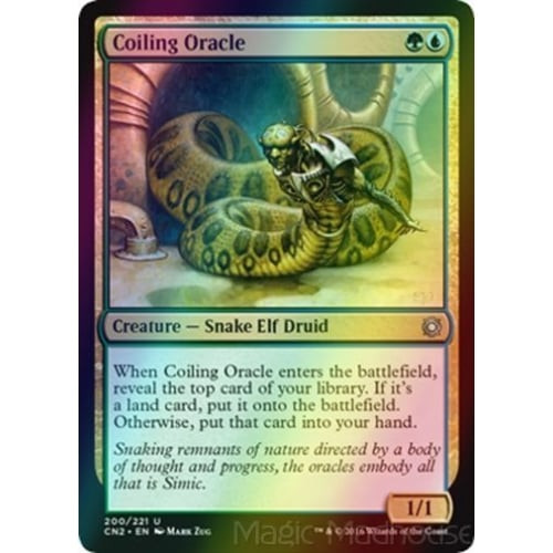 Coiling Oracle (foil) | Conspiracy: Take the Crown