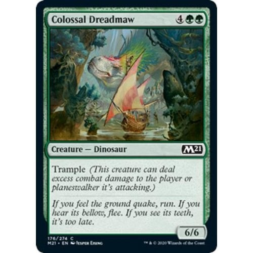 Colossal Dreadmaw (foil) | Core Set 2021