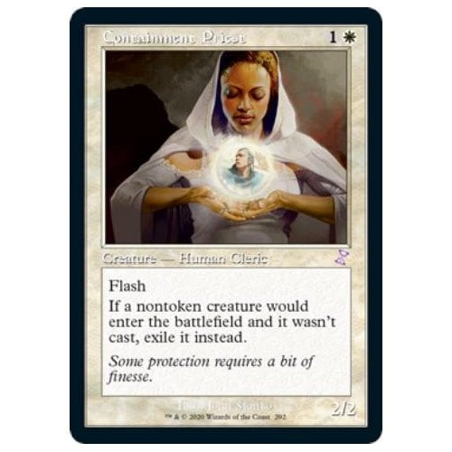 Containment Priest (foil) | Time Spiral Remastered