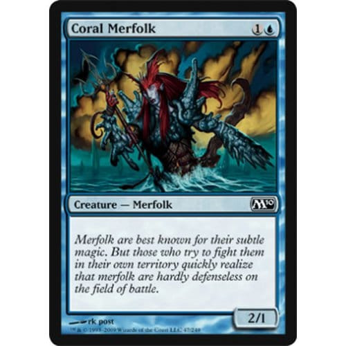 Coral Merfolk | Magic 2010 Core Set
