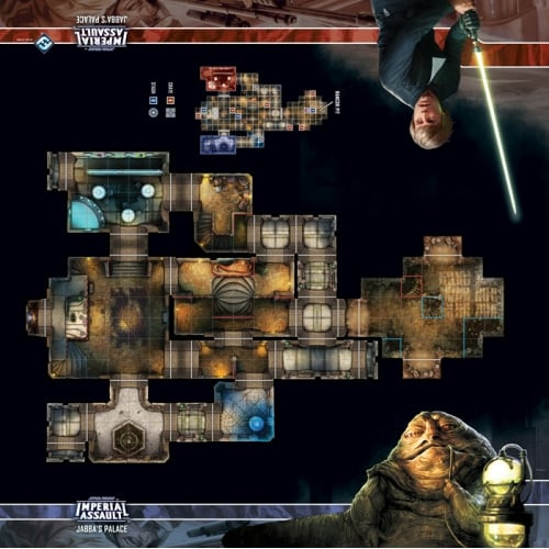 Star Wars: Imperial Assault - Jabba's Palace Skirmish Map