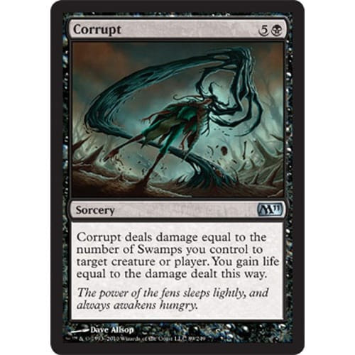 Corrupt  (foil) | Magic 2011 Core Set