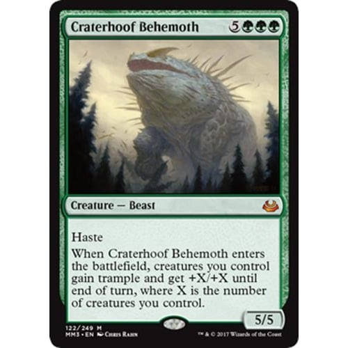 Craterhoof Behemoth | Modern Masters 2017 Edition