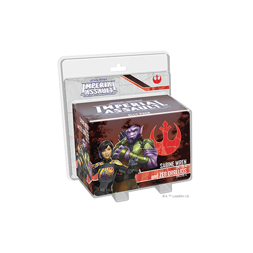 Star Wars: Imperial Assault - Sabine Wren and Zeb Orrelios Ally Pack