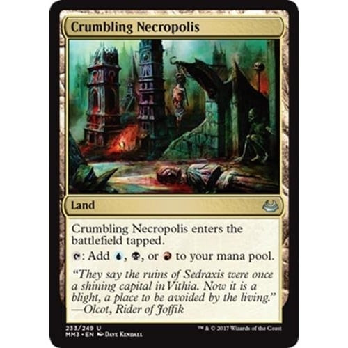 Crumbling Necropolis (foil) | Modern Masters 2017 Edition