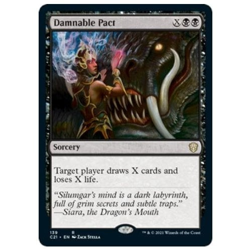 Damnable Pact | Commander 2021