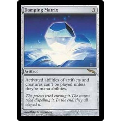 Damping Matrix (foil)