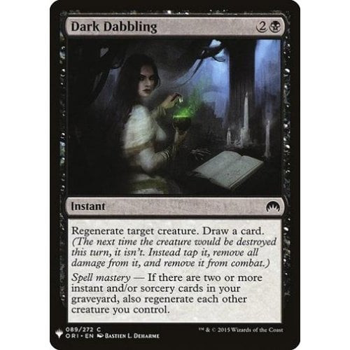 Dark Dabbling