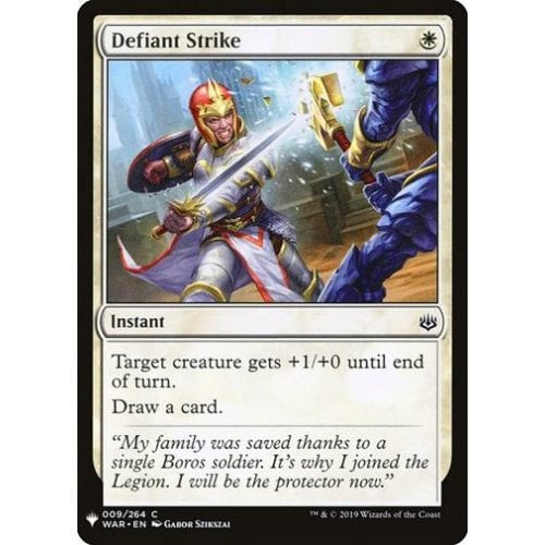 Defiant Strike