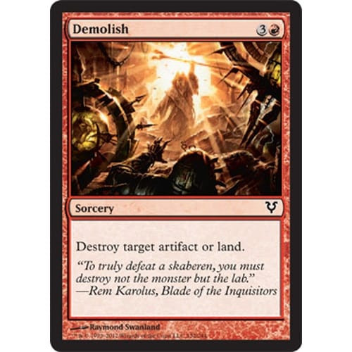 Demolish (foil)