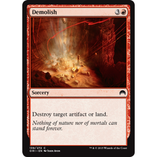Demolish (foil)
