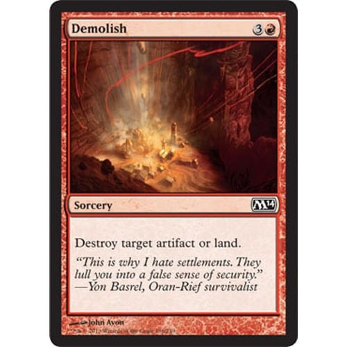 Demolish | Magic 2014 Core Set
