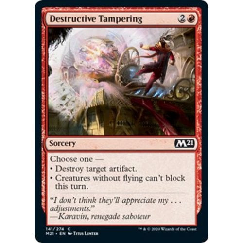 Destructive Tampering (foil)