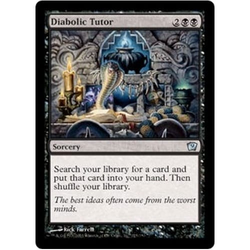 Diabolic Tutor (foil)