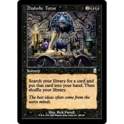 Diabolic Tutor (foil) | Odyssey