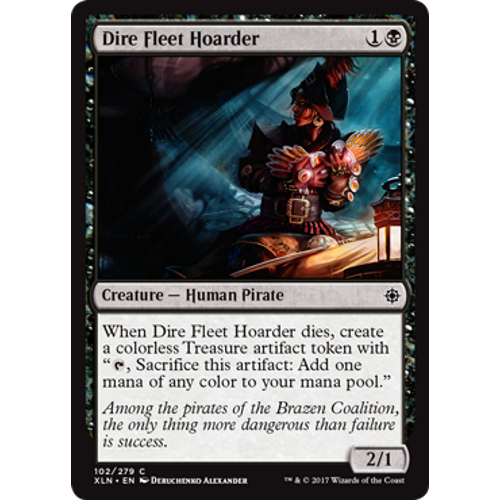 Dire Fleet Hoarder (foil)