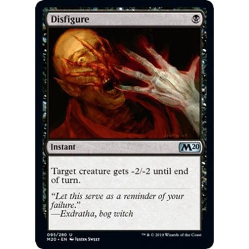 Disfigure (foil) | Core Set 2020