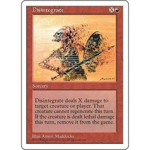 Disintegrate | 5th Edition