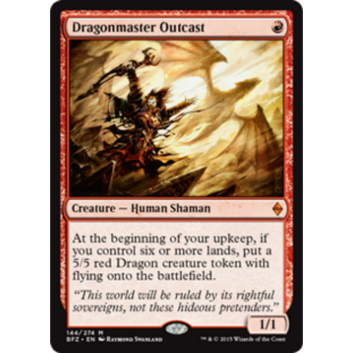 Dragonmaster Outcast | Battle for Zendikar