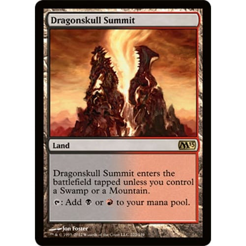 Dragonskull Summit (foil) | Magic 2013 Core Set