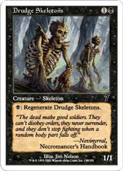 Drudge Skeletons (foil) | 7th Edition