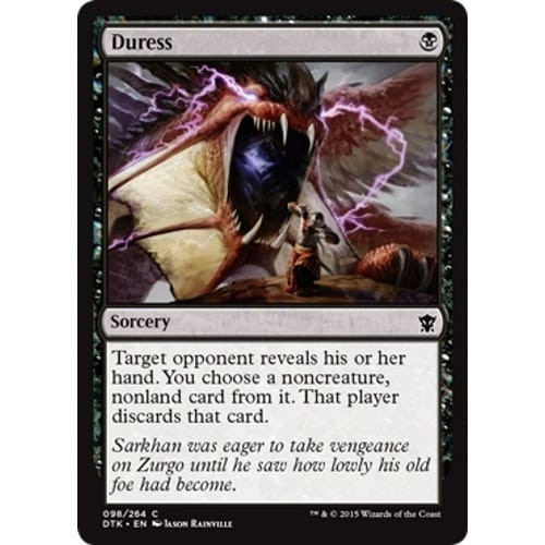 Duress (foil) | Dragons of Tarkir