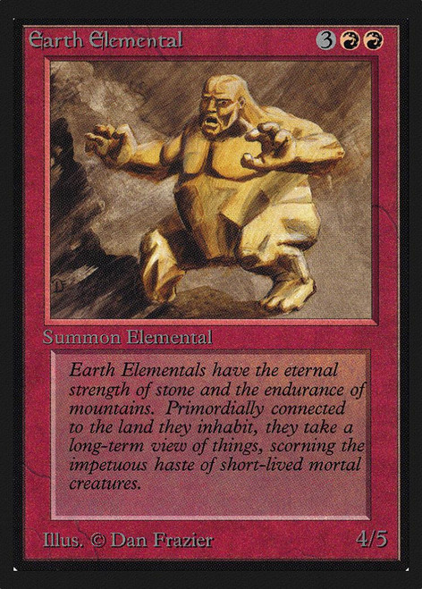 Earth Elemental (Not Tournament Legal)