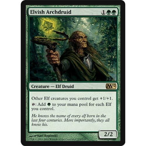 Elvish Archdruid (foil) | Magic 2012 Core Set