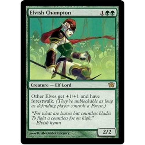 Elvish Champion (foil) | 9th Edition