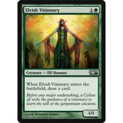 Elvish Visionary (foil) | Magic 2010 Core Set