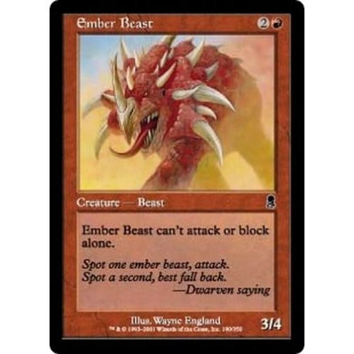 Ember Beast (foil)