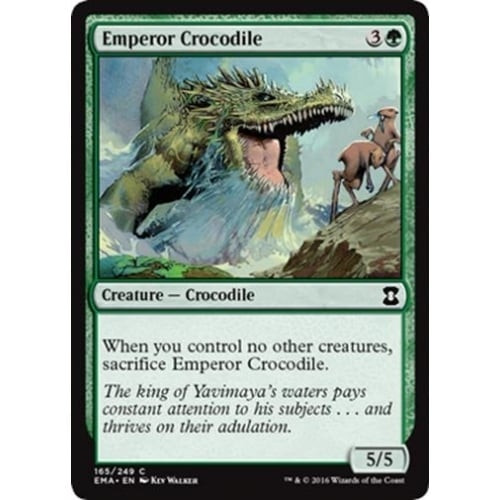 Emperor Crocodile (foil) | Eternal Masters