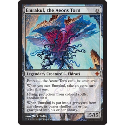 Emrakul, the Aeons Torn (foil) | Rise of the Eldrazi