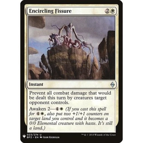 Encircling Fissure