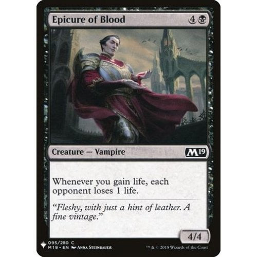 Epicure of Blood