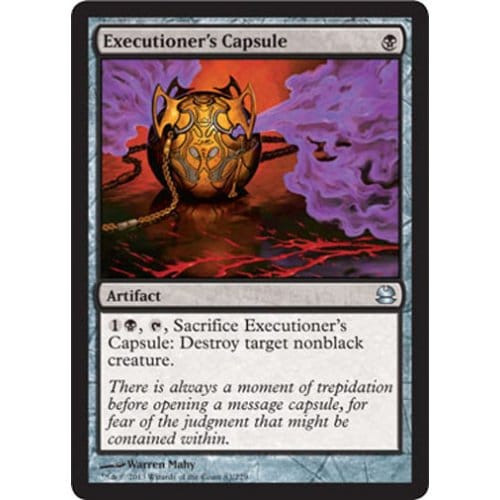 Executioner's Capsule (foil) | Modern Masters