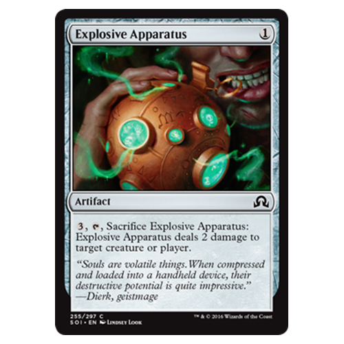 Explosive Apparatus (foil) | Shadows Over Innistrad