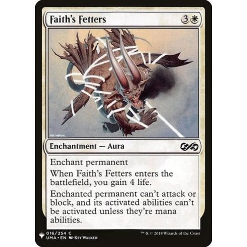 Faith's Fetters