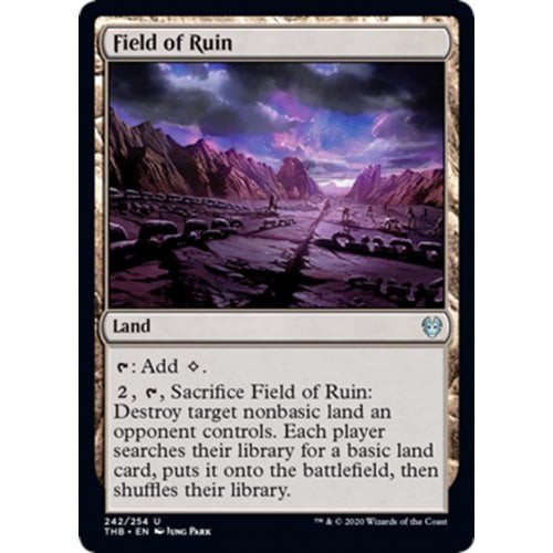 Field of Ruin (foil) | Theros Beyond Death