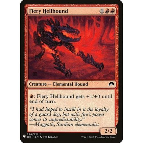 Fiery Hellhound | Mystery Booster