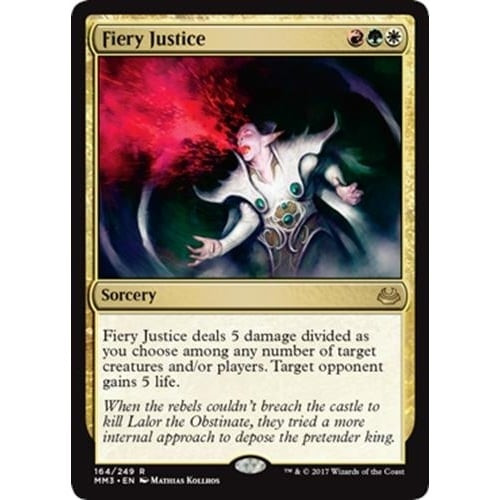 Fiery Justice (foil) | Modern Masters 2017 Edition