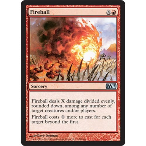 Fireball  (foil) | Magic 2011 Core Set