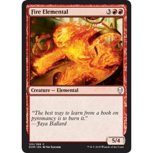 Fire Elemental (foil)