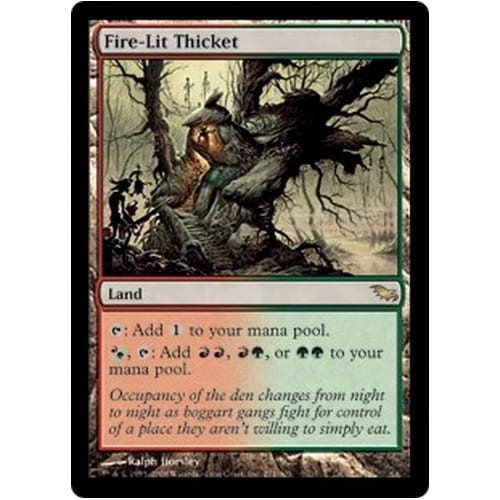 Fire-Lit Thicket
