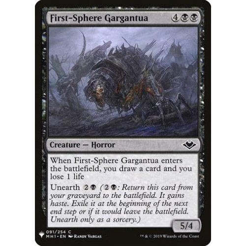 First-Sphere Gargantua