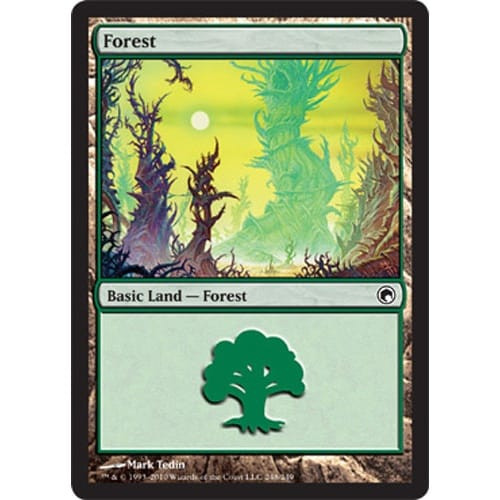 Forest (#248) (foil) | Scars of Mirrodin