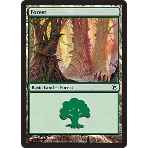 Forest (#249) | Scars of Mirrodin